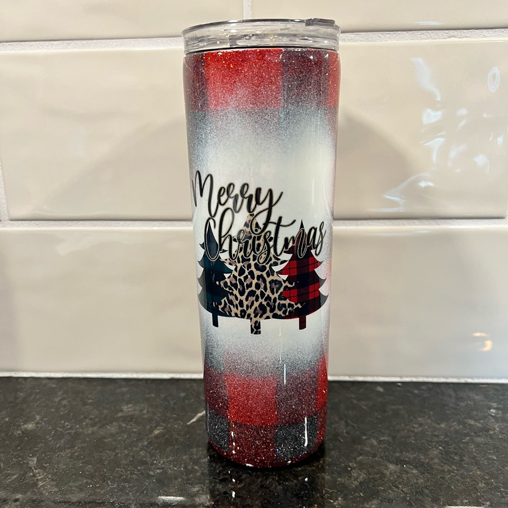 Epoxy Christmas Tumbler